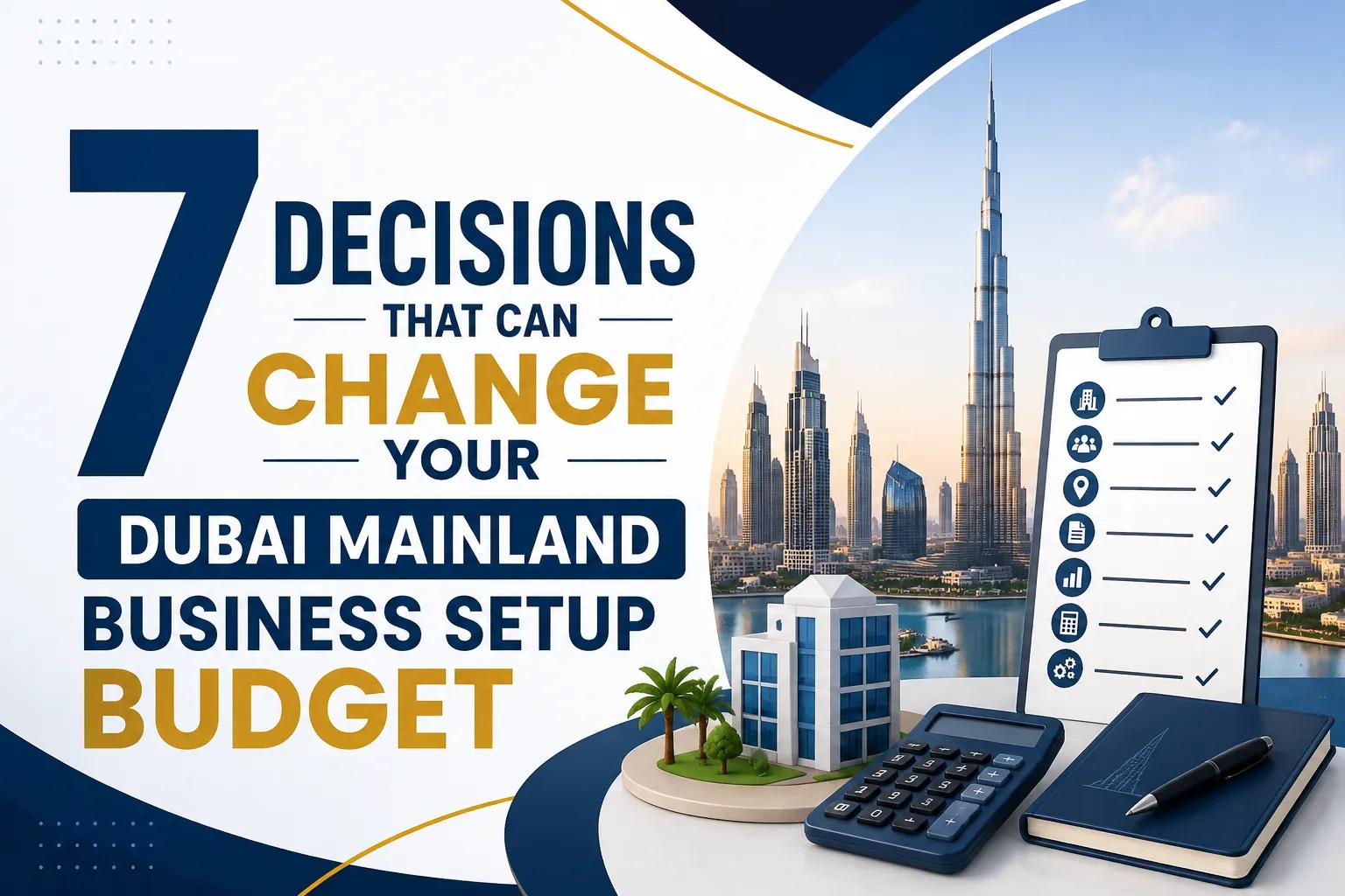 Dubai Mainland Business Setup cost